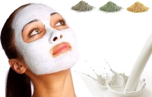 Clay mask for oily skin