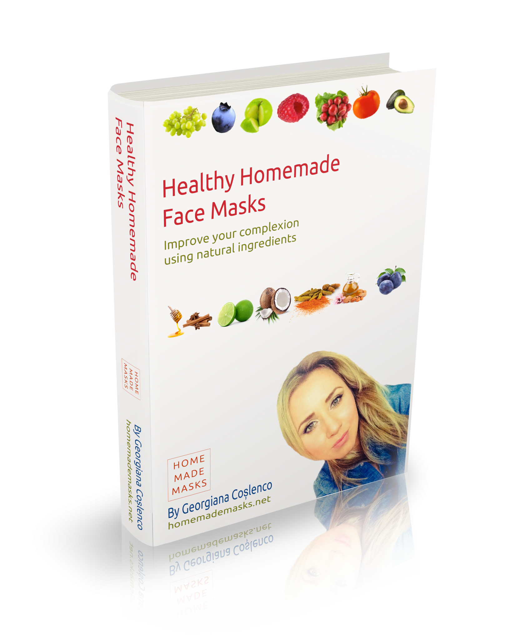 Healthy Home Made Face Masks Book Cover